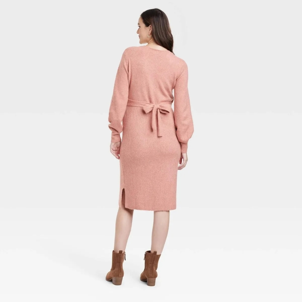 07 Isabel Maternity Sweater Dress - Picture 3 of 10